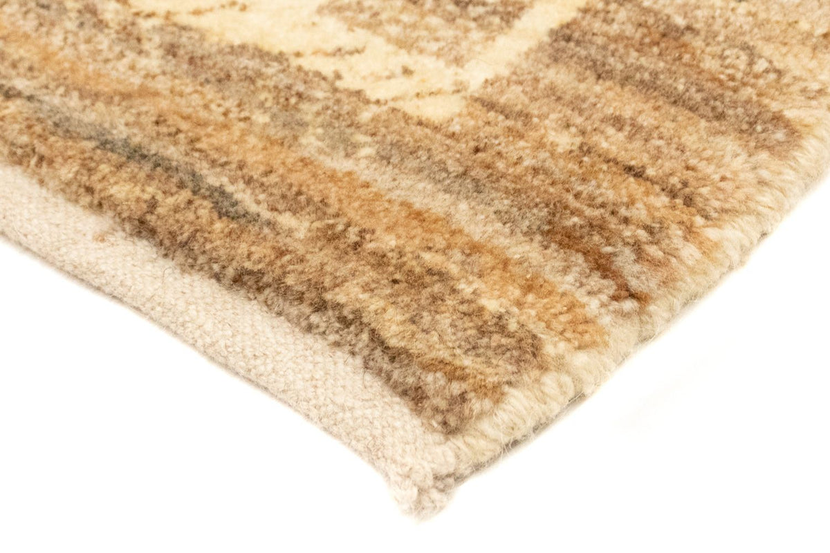 Gabbeh-tæppe - Persisk - 137 x 72 cm - beige