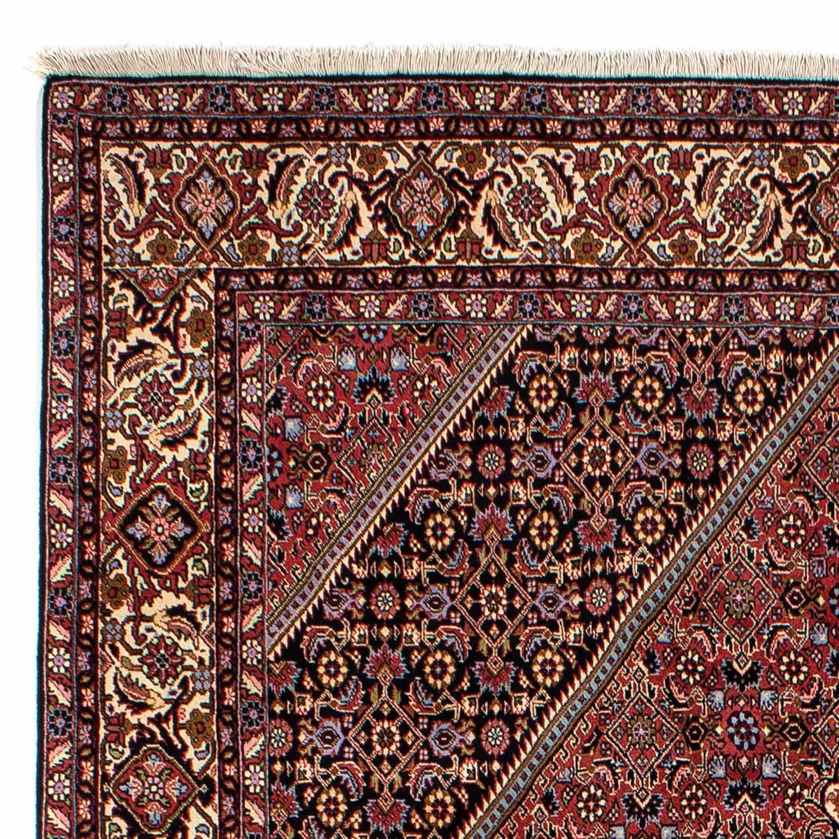 Persisk tæppe - Bijar - 275 x 203 cm - brun