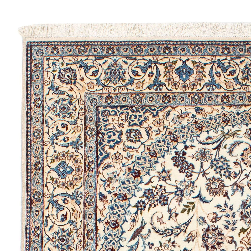 Persisk tæppe - Nain - Premium - 201 x 130 cm - beige