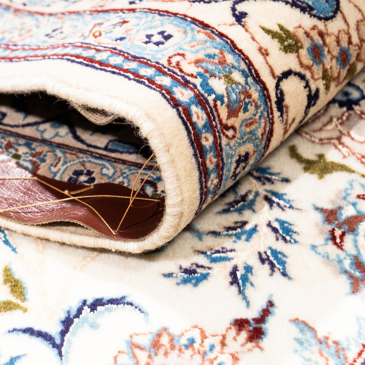 Persisk tæppe - Nain - Premium - 201 x 130 cm - beige