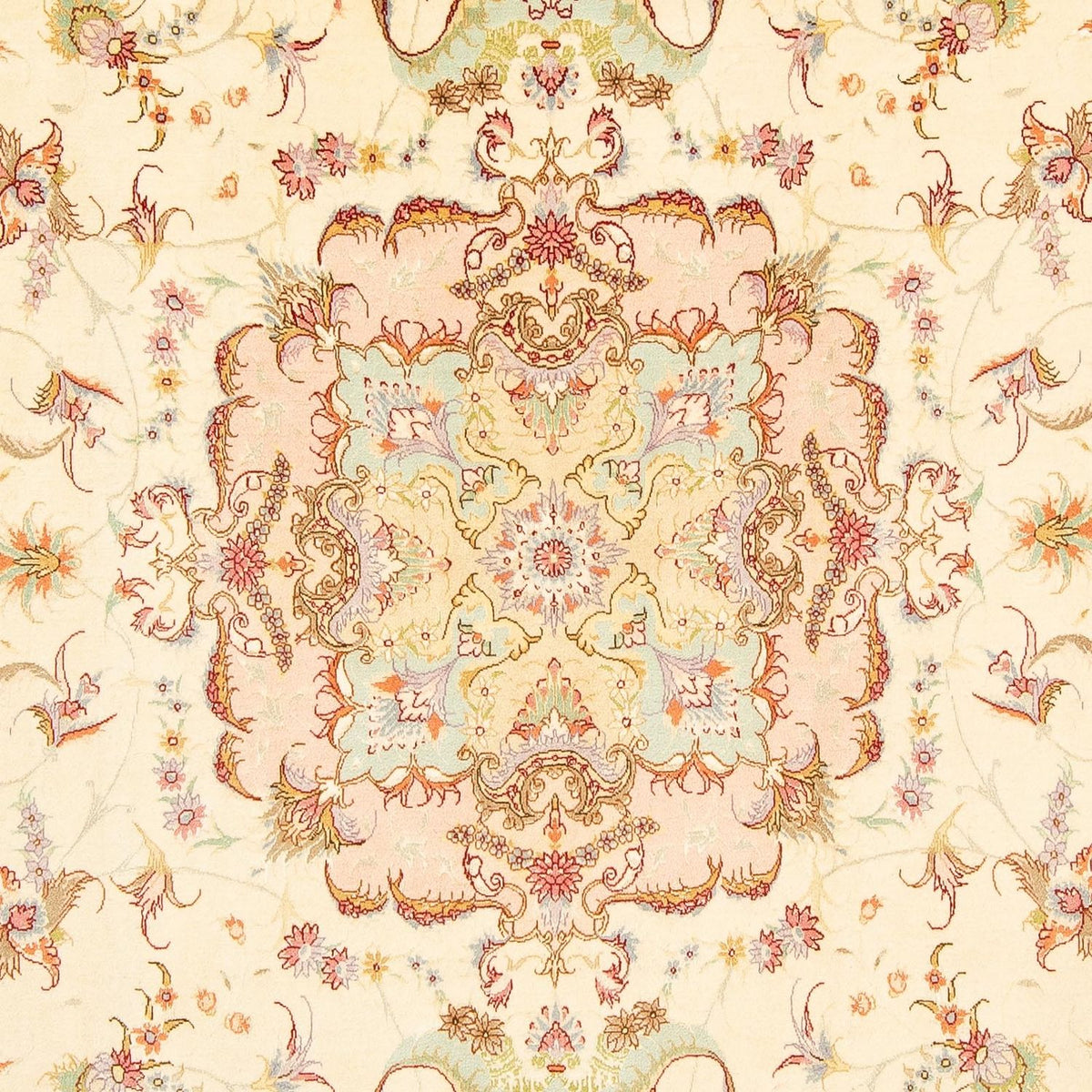 Persisk tæppe - Tabriz - Royal - 288 x 198 cm - beige