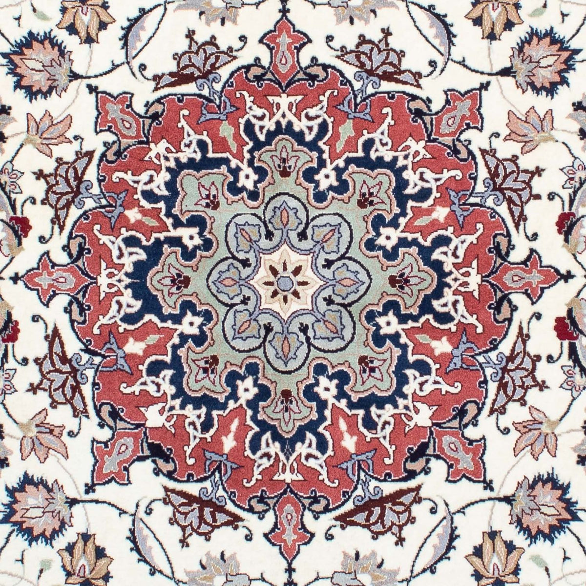 Persisk tæppe - Tabriz - Royal - 210 x 150 cm - beige