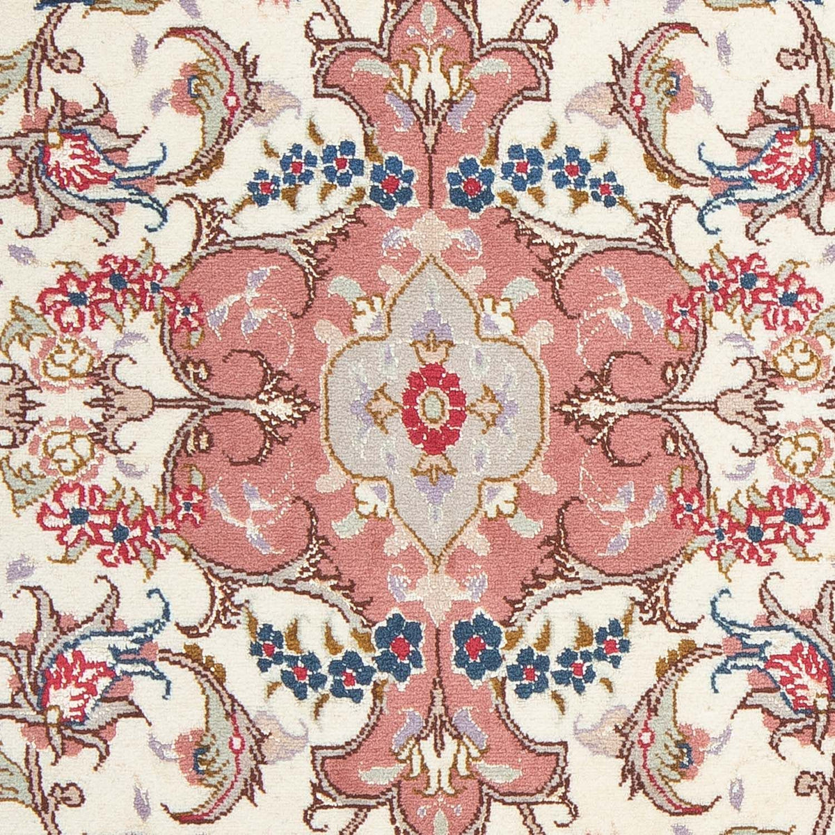 Persisk tæppe - Tabriz - Royal - 90 x 60 cm - beige