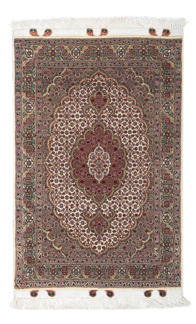Tabriz - 50 Raj Tæppe 60x90cm - Persisk tæppe