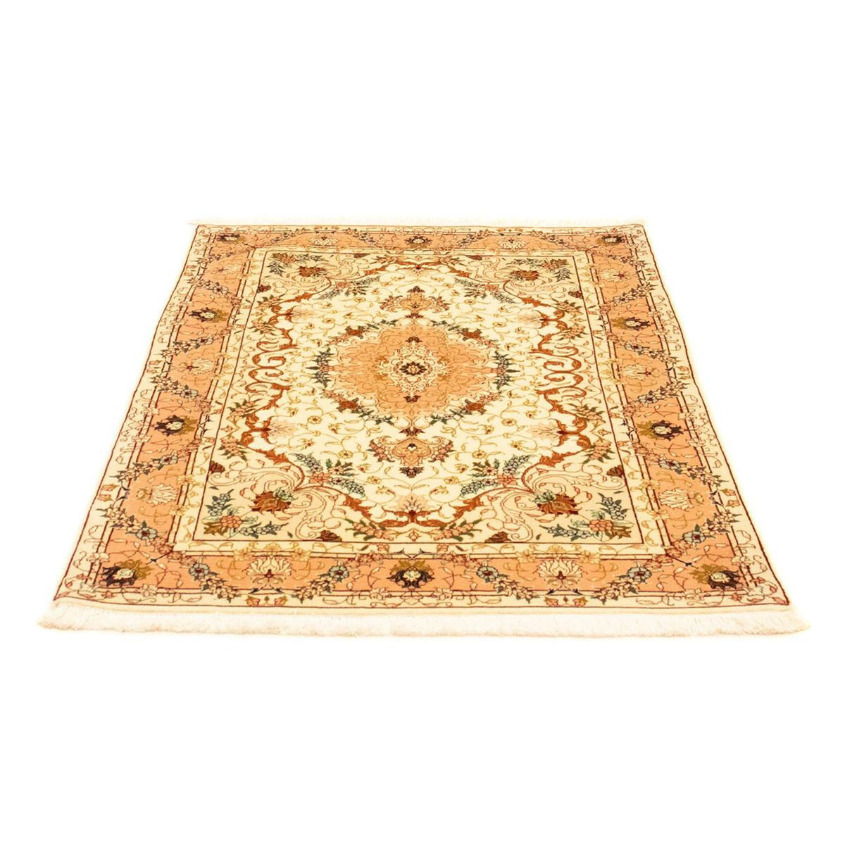 Persisk tæppe - Tabriz - Royal - 148 x 98 cm - beige