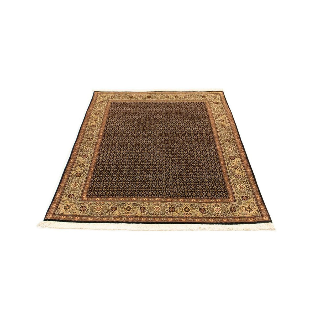 Persisk tæppe - Tabriz - Royal - 141 x 100 cm - mørkeblå
