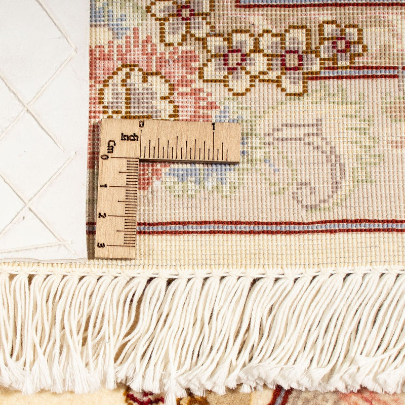 Persisk tæppe - Tabriz - Royal firkantet  - 206 x 202 cm - beige