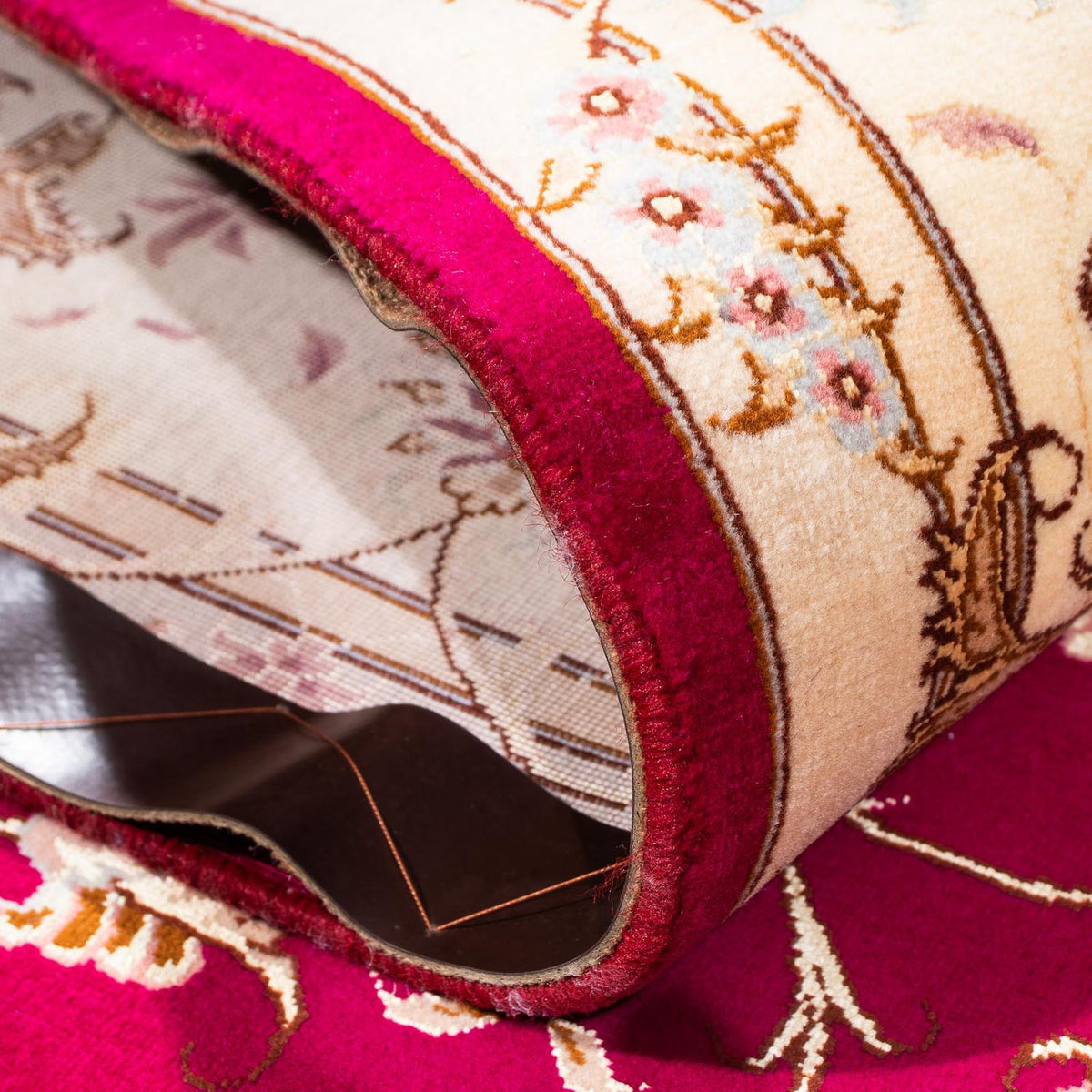 Persisk tæppe - Tabriz - Royal - 242 x 168 cm - rød