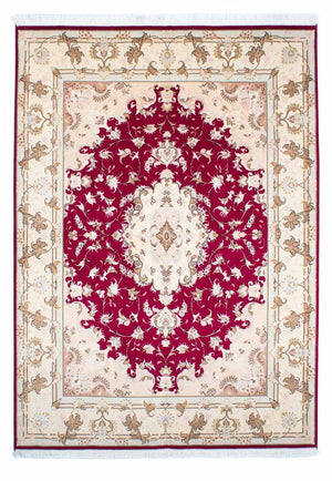 Persisk tæppe - Tabriz - Royal - 240 x 169 cm - rød
