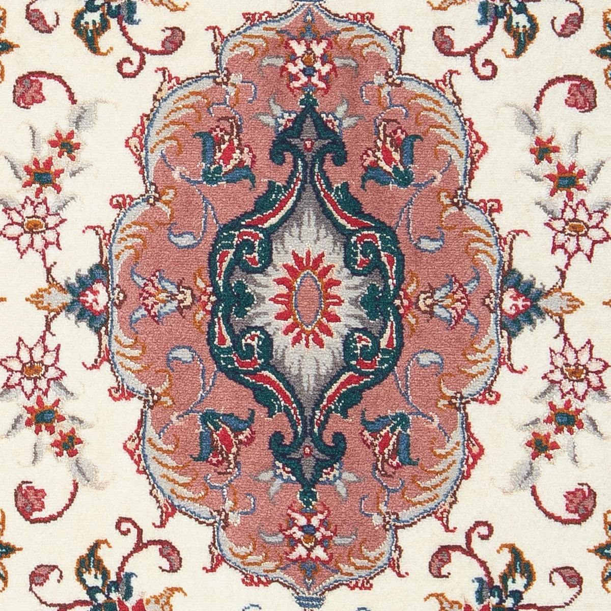 Persisk tæppe - Tabriz - Royal - 92 x 60 cm - beige