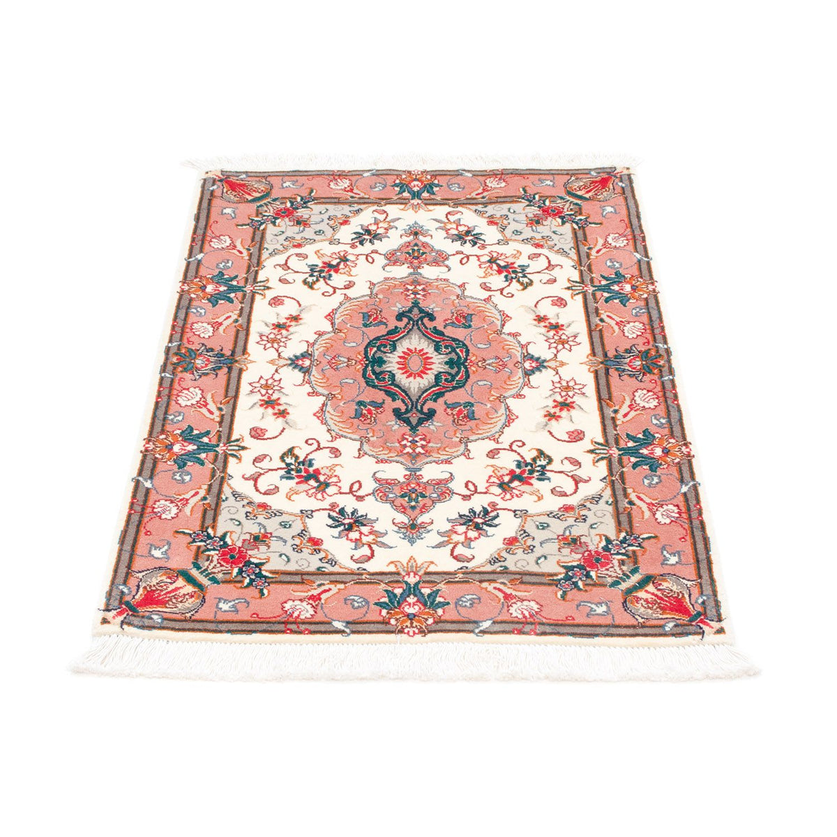 Persisk tæppe - Tabriz - Royal - 92 x 60 cm - beige