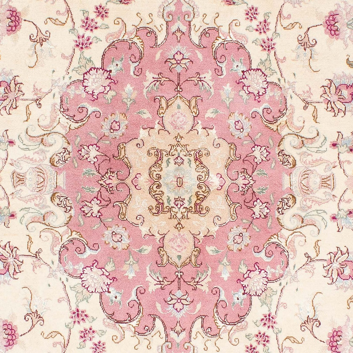 Persisk tæppe - Tabriz - Royal - 240 x 170 cm - beige