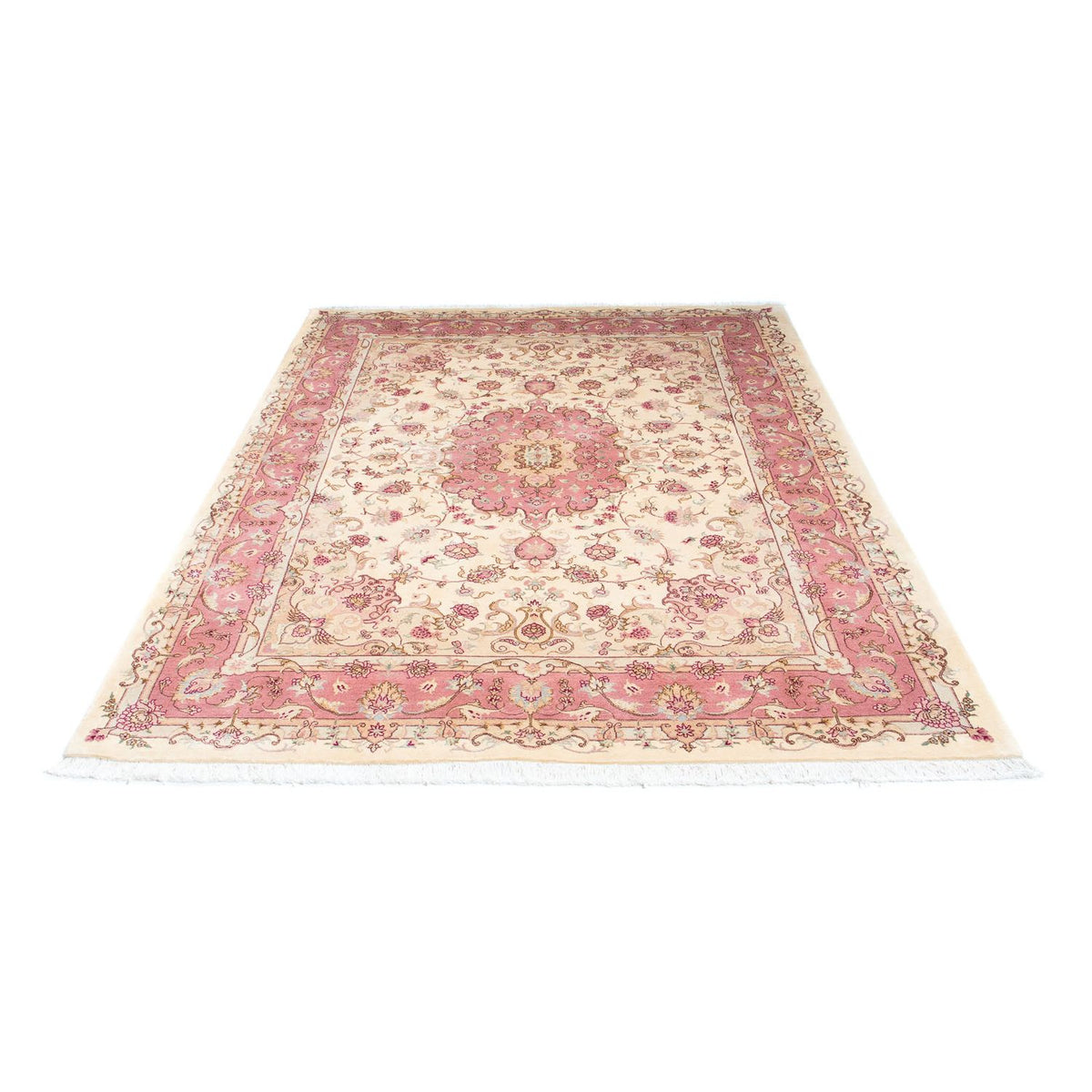 Persisk tæppe - Tabriz - Royal - 240 x 170 cm - beige