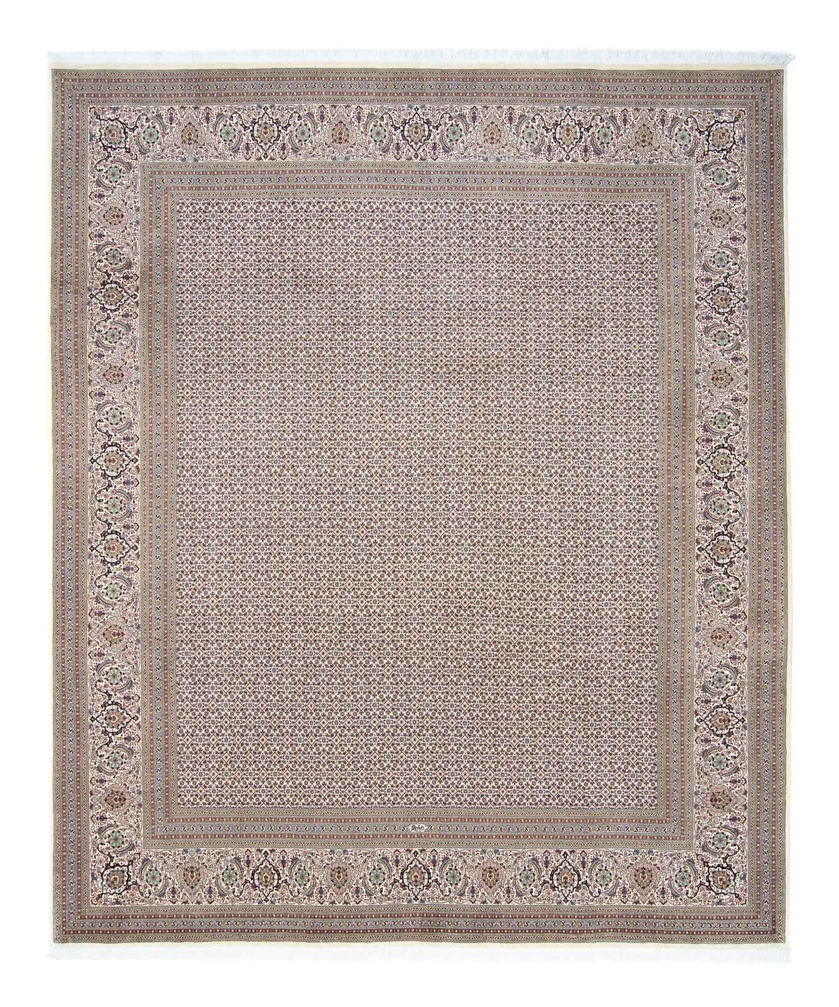 Persisk tæppe - Tabriz - 300 x 250 cm - flerfarvet