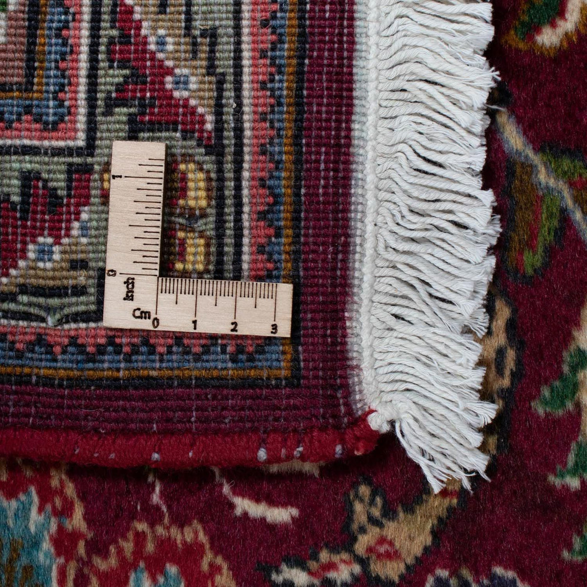 Persisk tæppe - Tabriz - Royal - 285 x 202 cm - mørkerød