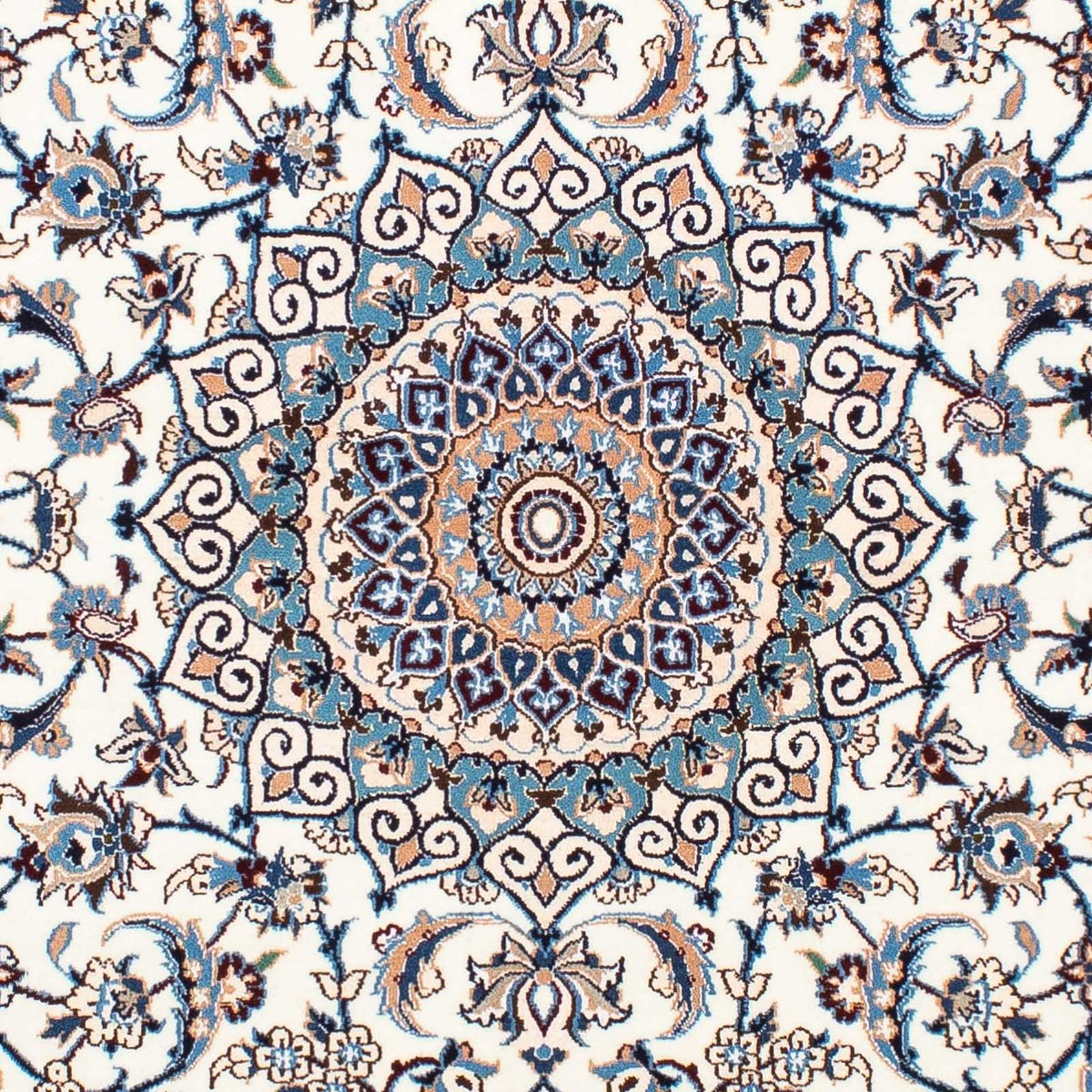 Persisk tæppe - Nain - Premium - 202 x 128 cm - beige
