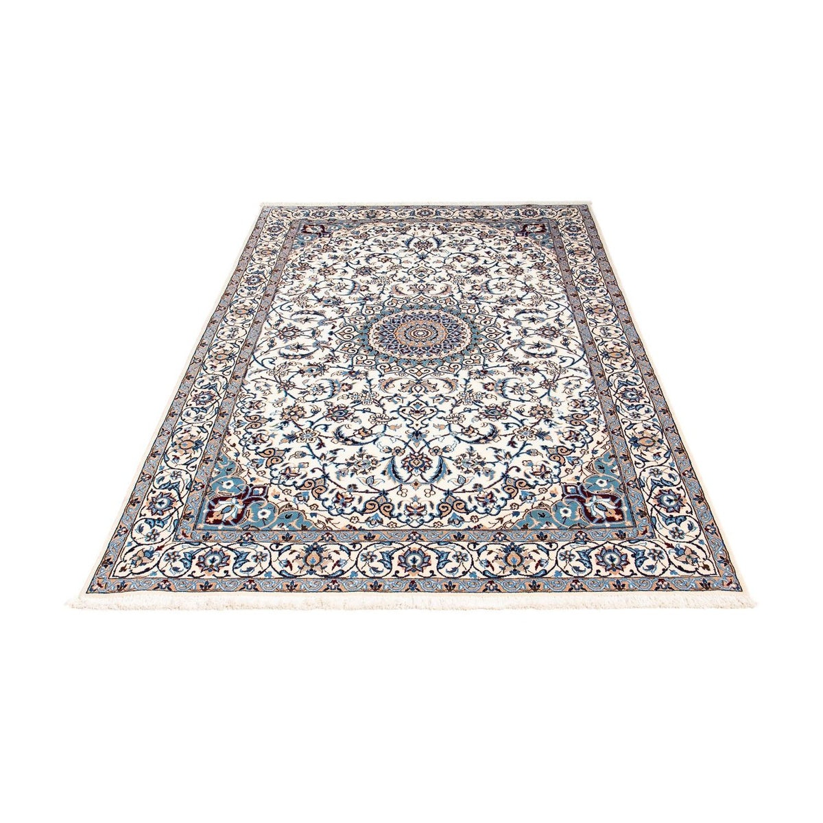 Persisk tæppe - Nain - Premium - 202 x 128 cm - beige