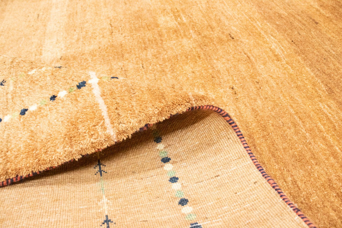 Gabbeh Tæppe - Loribaft Persisk - 243 x 170 cm - beige