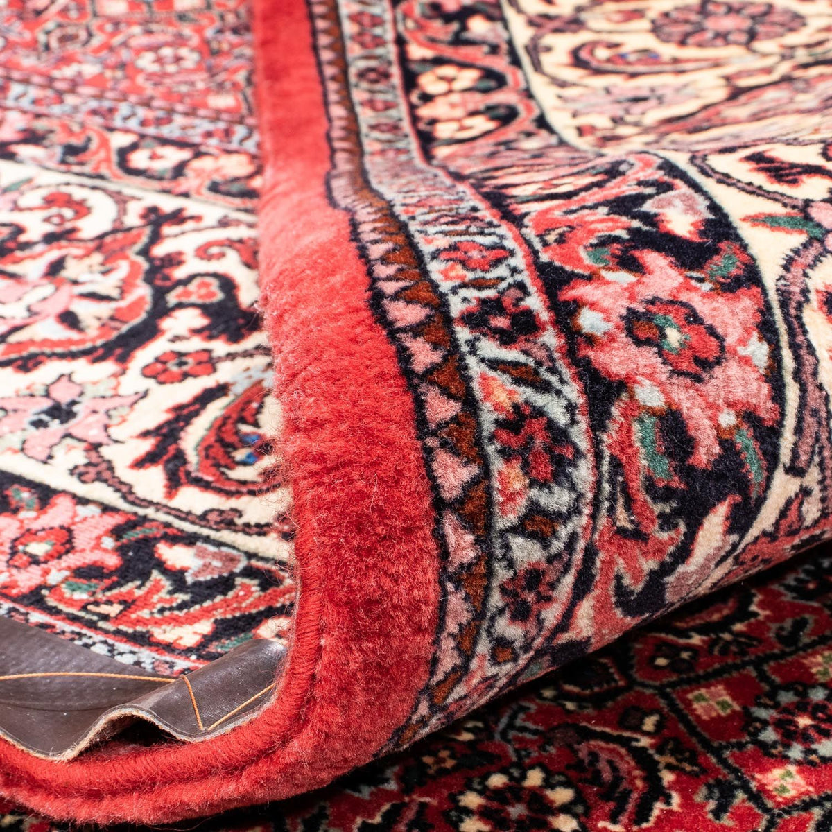 Persisk tæppe - Bijar - 338 x 258 cm - rød