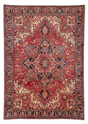 Persisk tæppe - Nomadisk - 342 x 245 cm - rød