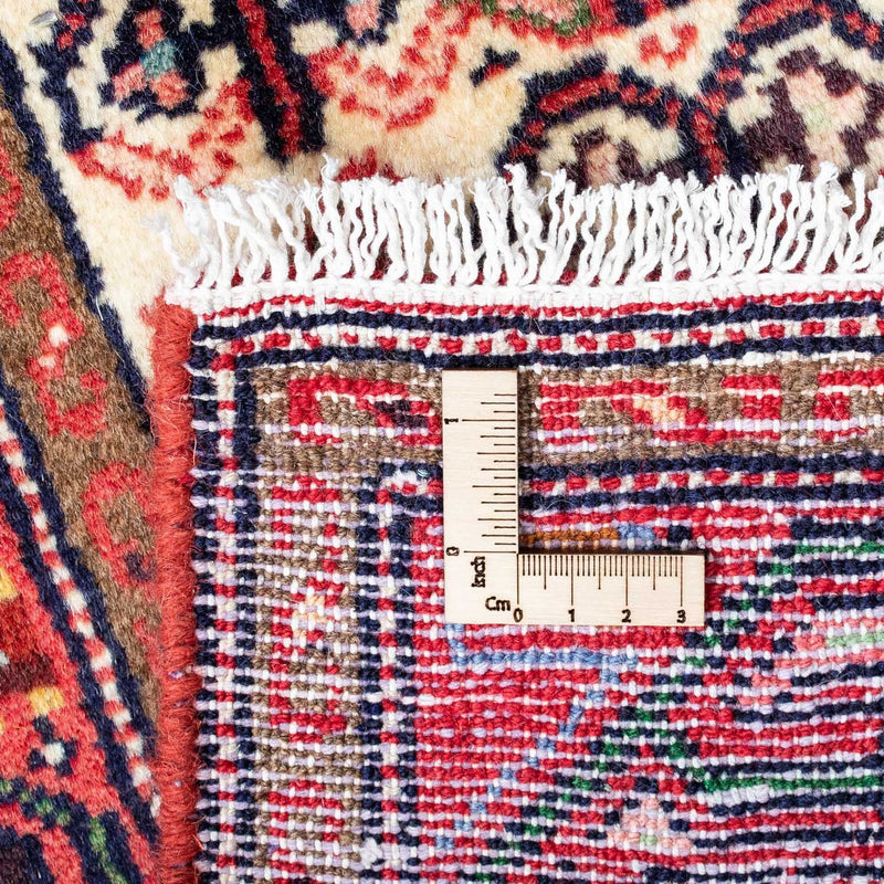 Persisk tæppe - Nomadisk - 136 x 82 cm - mørkerød