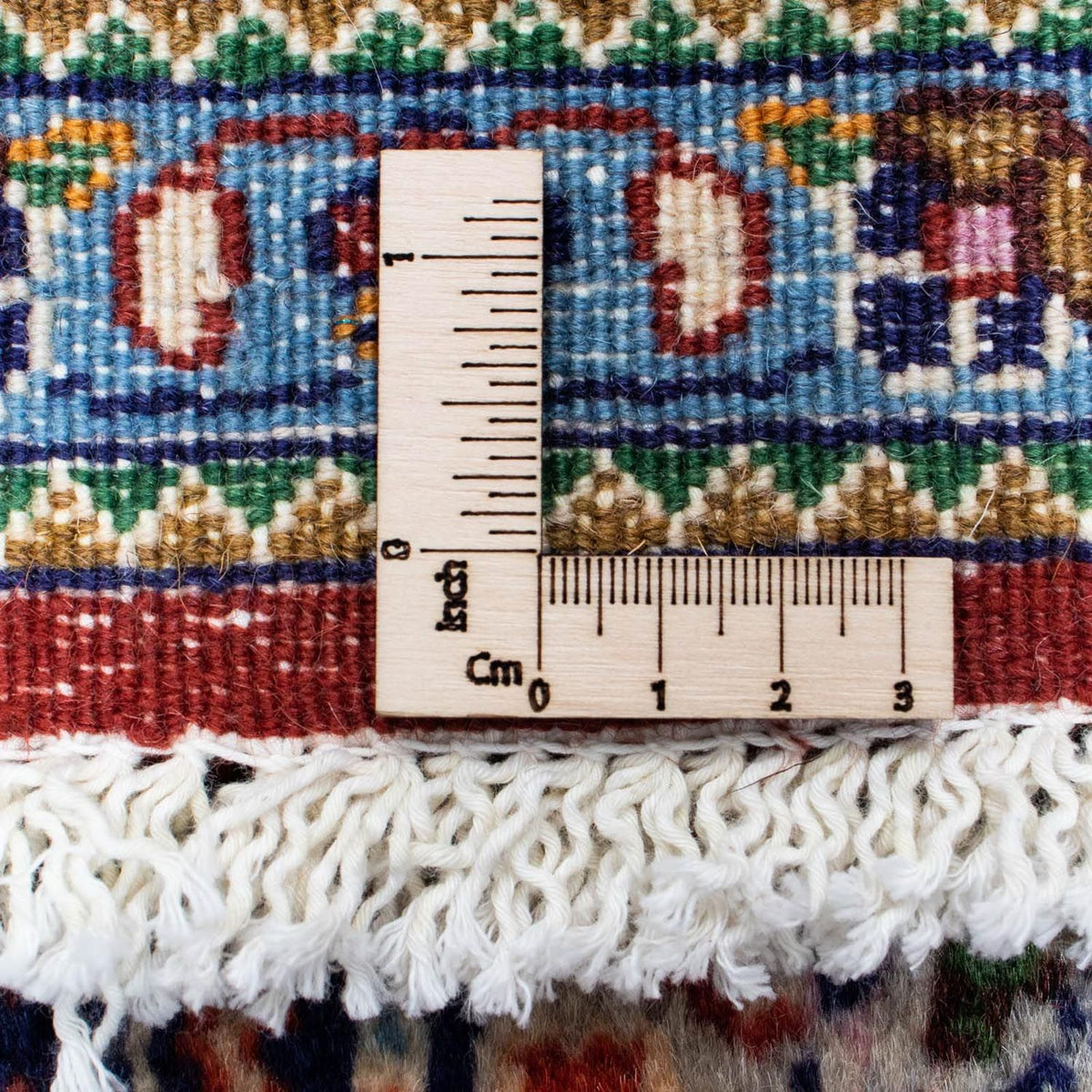 Løber Persisk tæppe - Classic - 382 x 79 cm - mørkerød