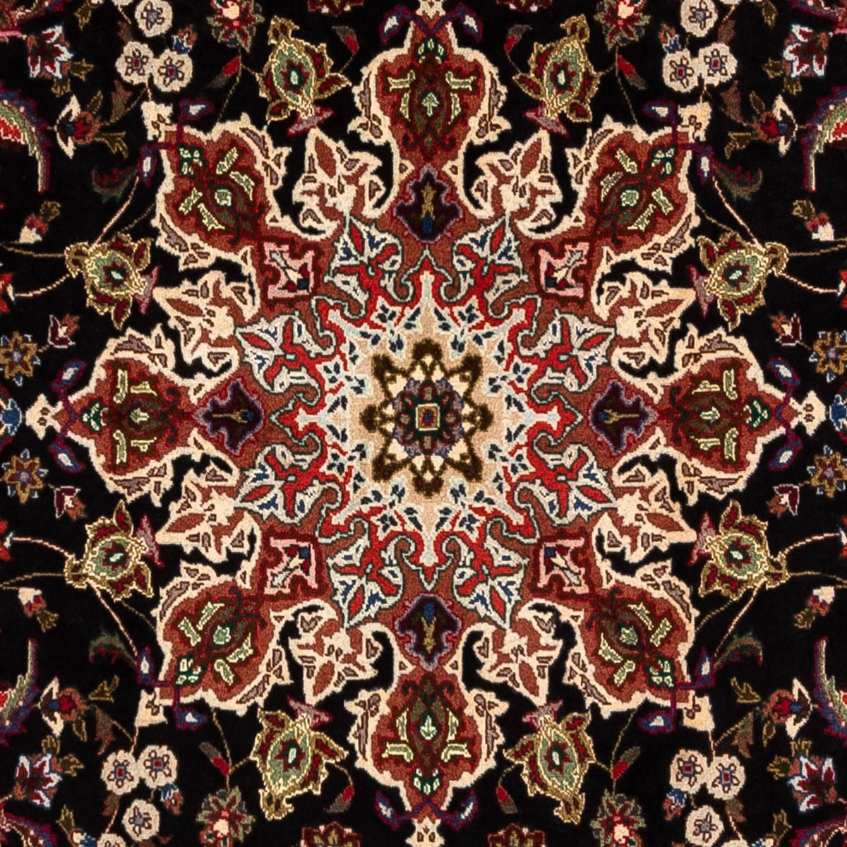 Persisk tæppe - Tabriz - Royal - 295 x 200 cm - mørkeblå