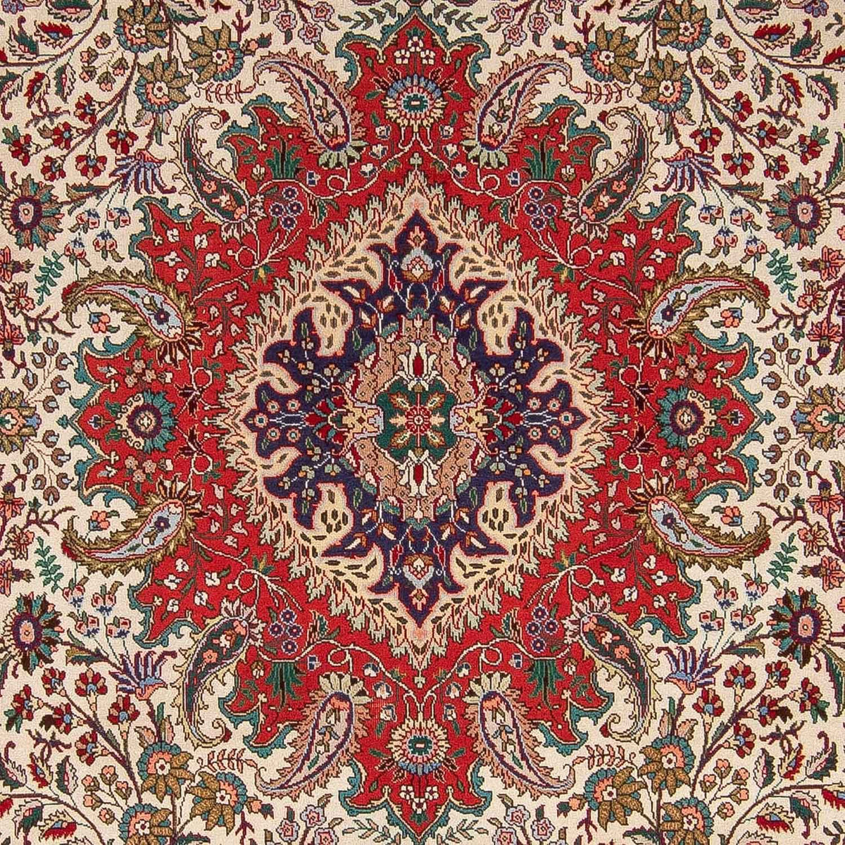 Persisk tæppe - Tabriz - Royal - 349 x 255 cm - rød