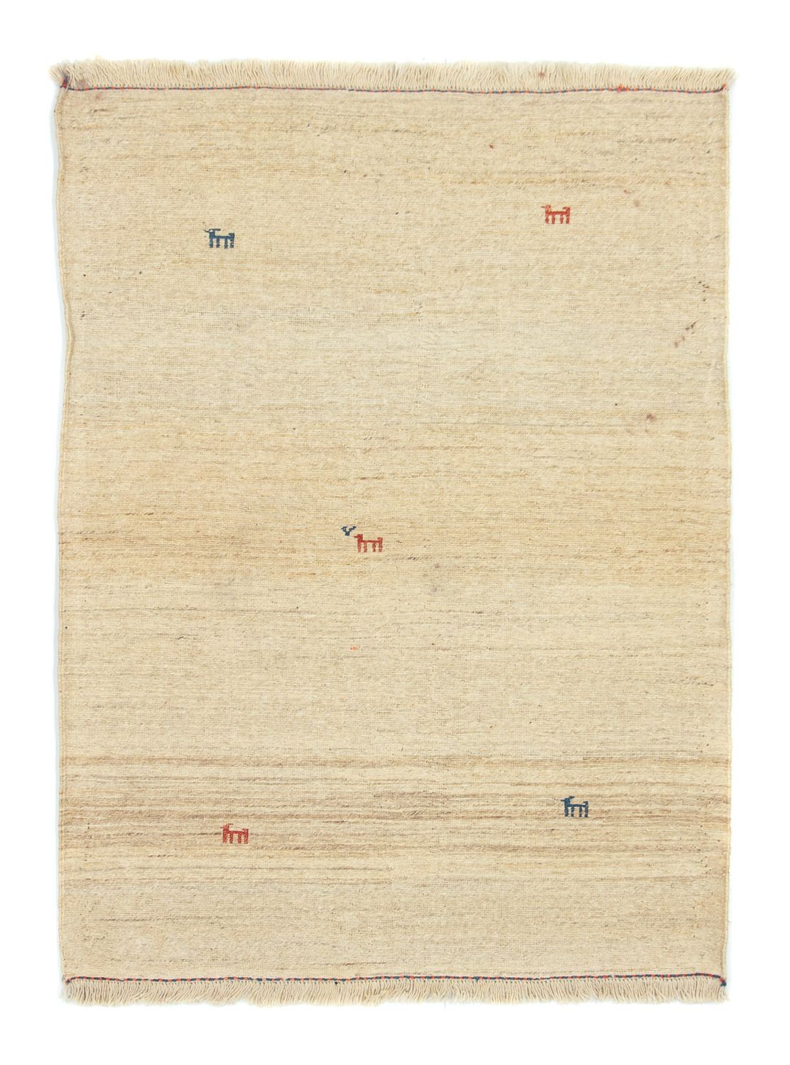 Gabbeh-tæppe - Persisk - 148 x 106 cm - beige
