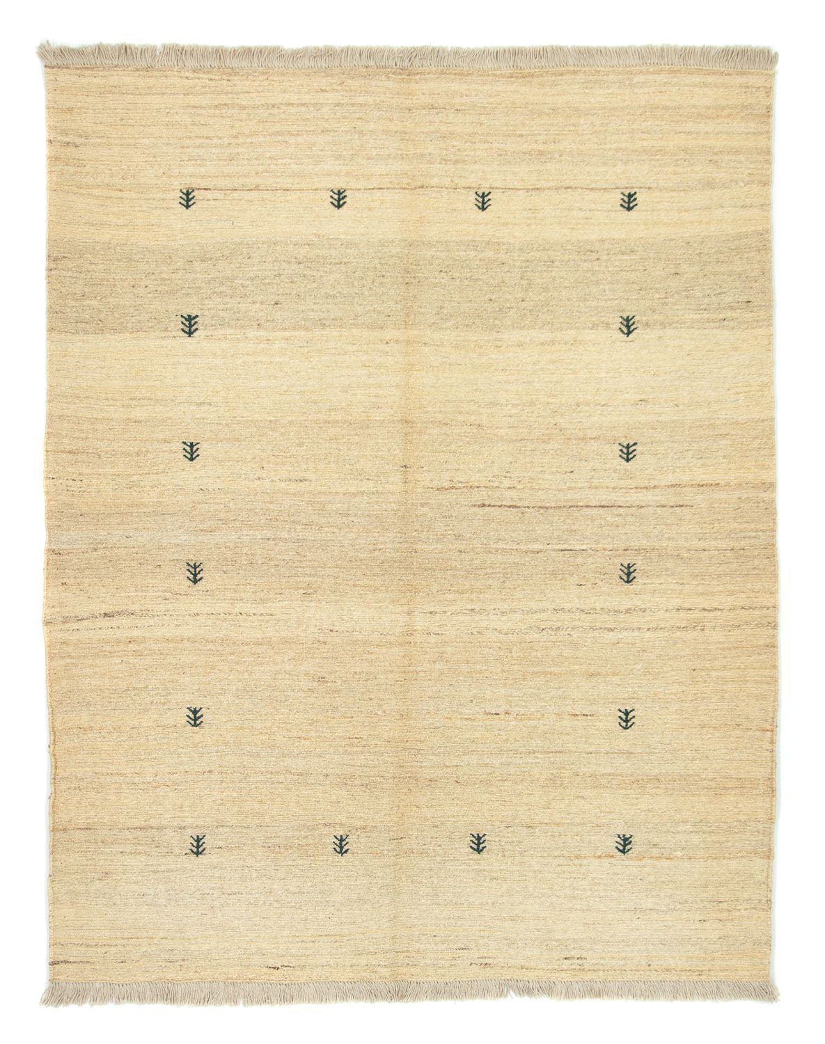 Gabbeh-tæppe - Persisk - 192 x 150 cm - beige