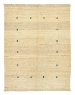 Gabbeh-tæppe - Persisk - 192 x 150 cm - beige