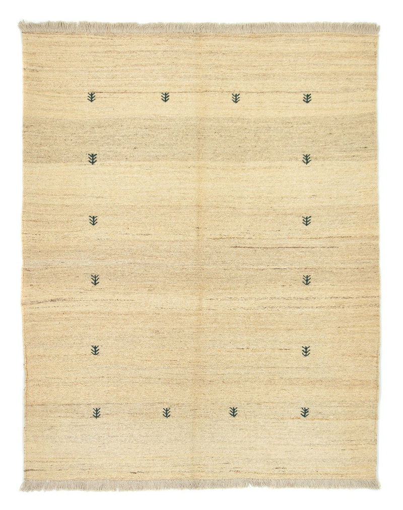 Gabbeh-tæppe - Persisk - 192 x 150 cm - beige