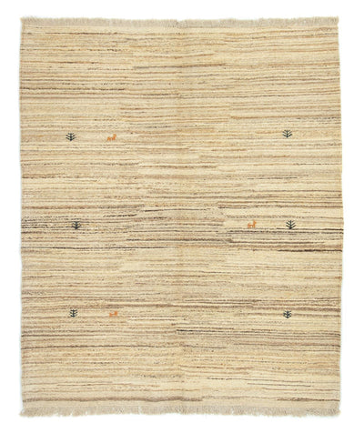 Persisk Gabbeh Tæppe 158x188cm - Perserteppich Wollteppich