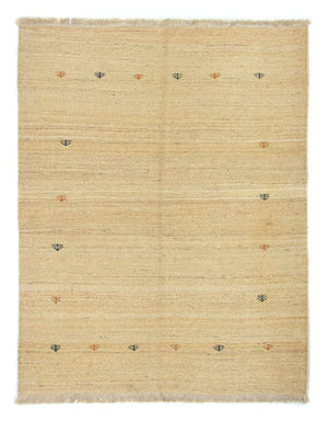 Gabbeh-tæppe - Persisk - 182 x 150 cm - beige