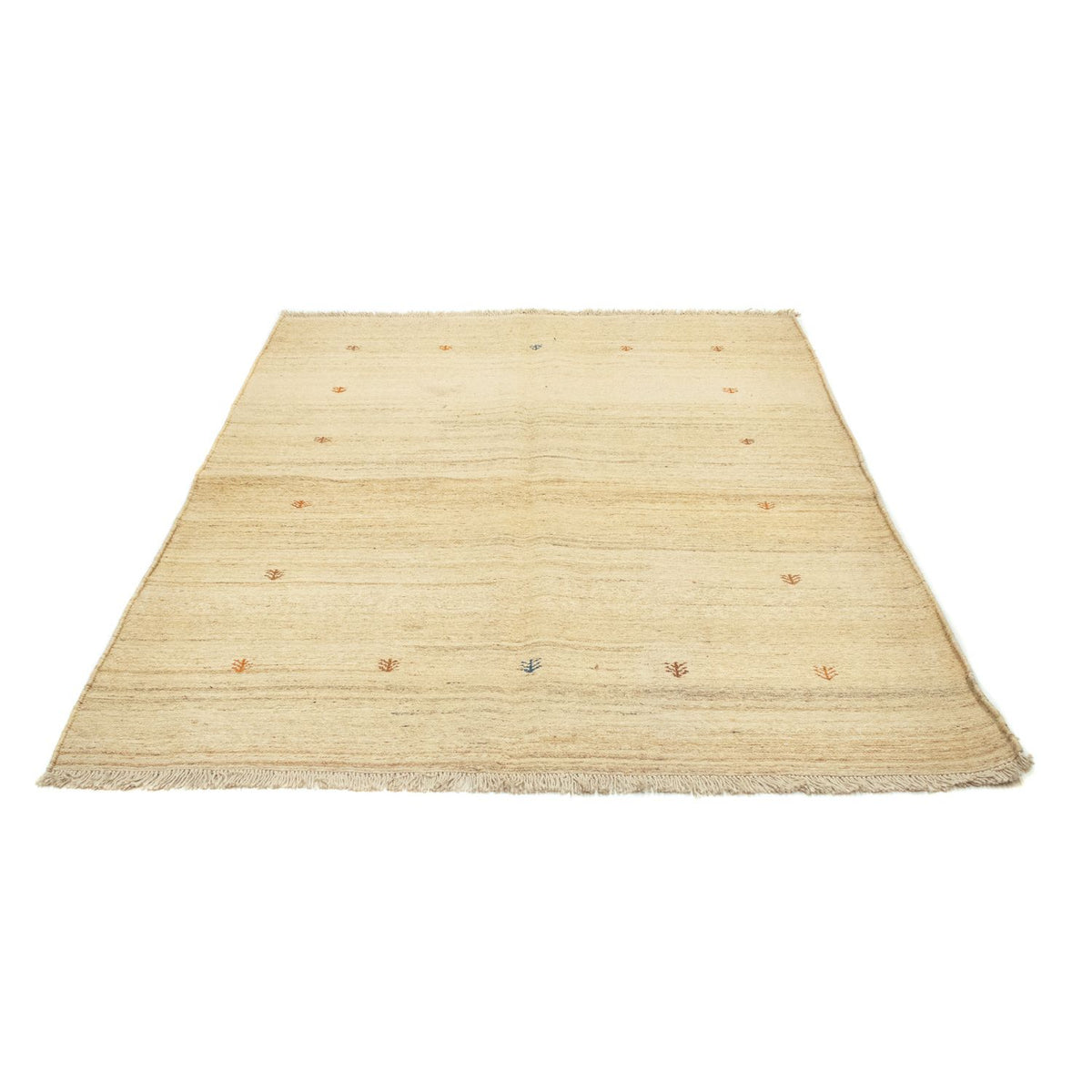 Gabbeh-tæppe - Persisk - 200 x 164 cm - beige