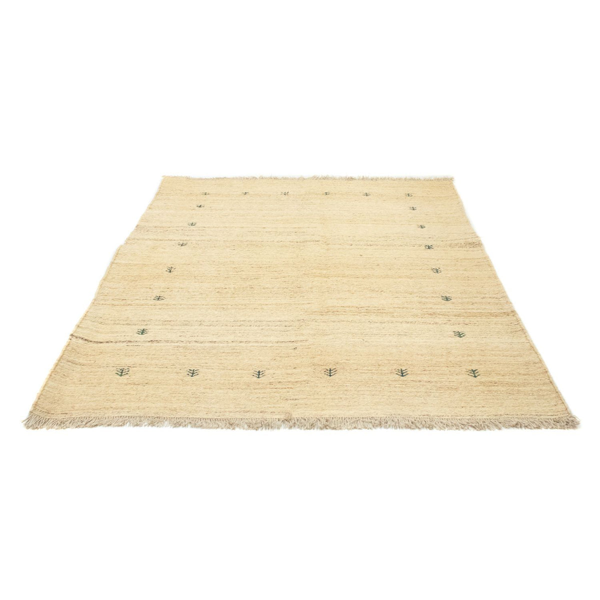 Gabbeh-tæppe - Persisk - 194 x 167 cm - beige