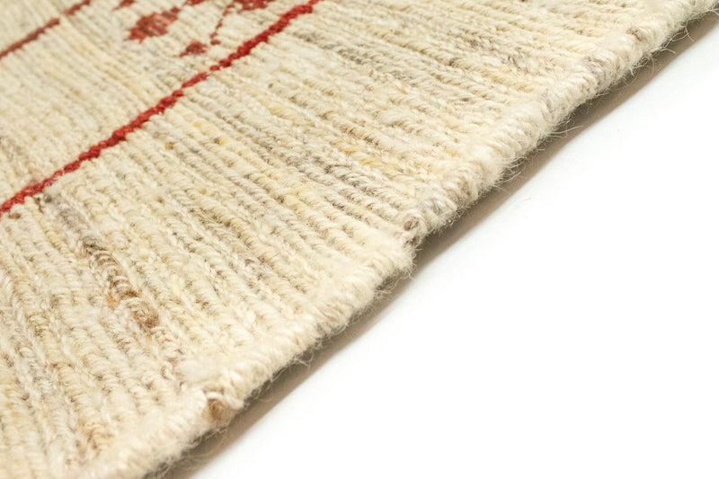 Gabbeh-tæppe - Persisk - 210 x 150 cm - beige