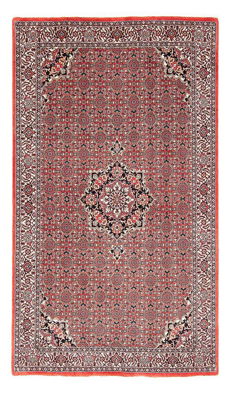 Persisk tæppe - Bijar - 182 x 110 cm - rød