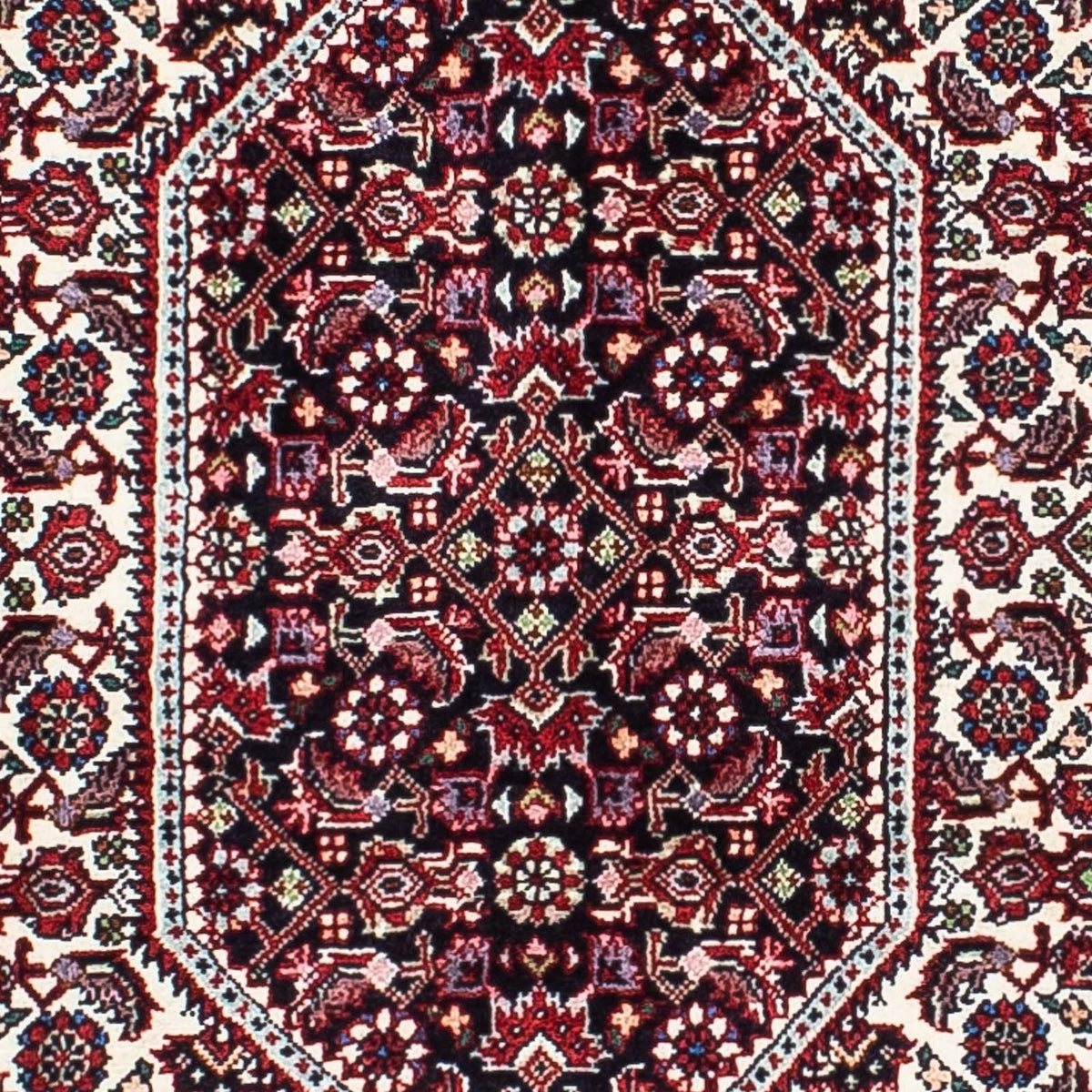 Persisk tæppe - Bijar - 218 x 134 cm - rød