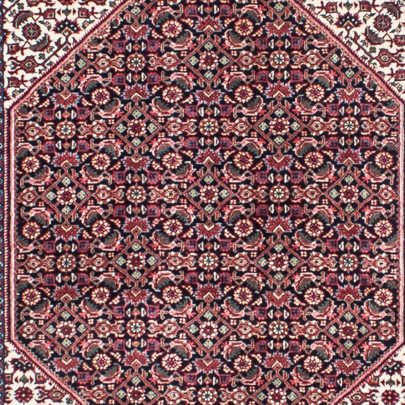 Løber Persisk tæppe - Bijar - 300 x 84 cm - mørkeblå