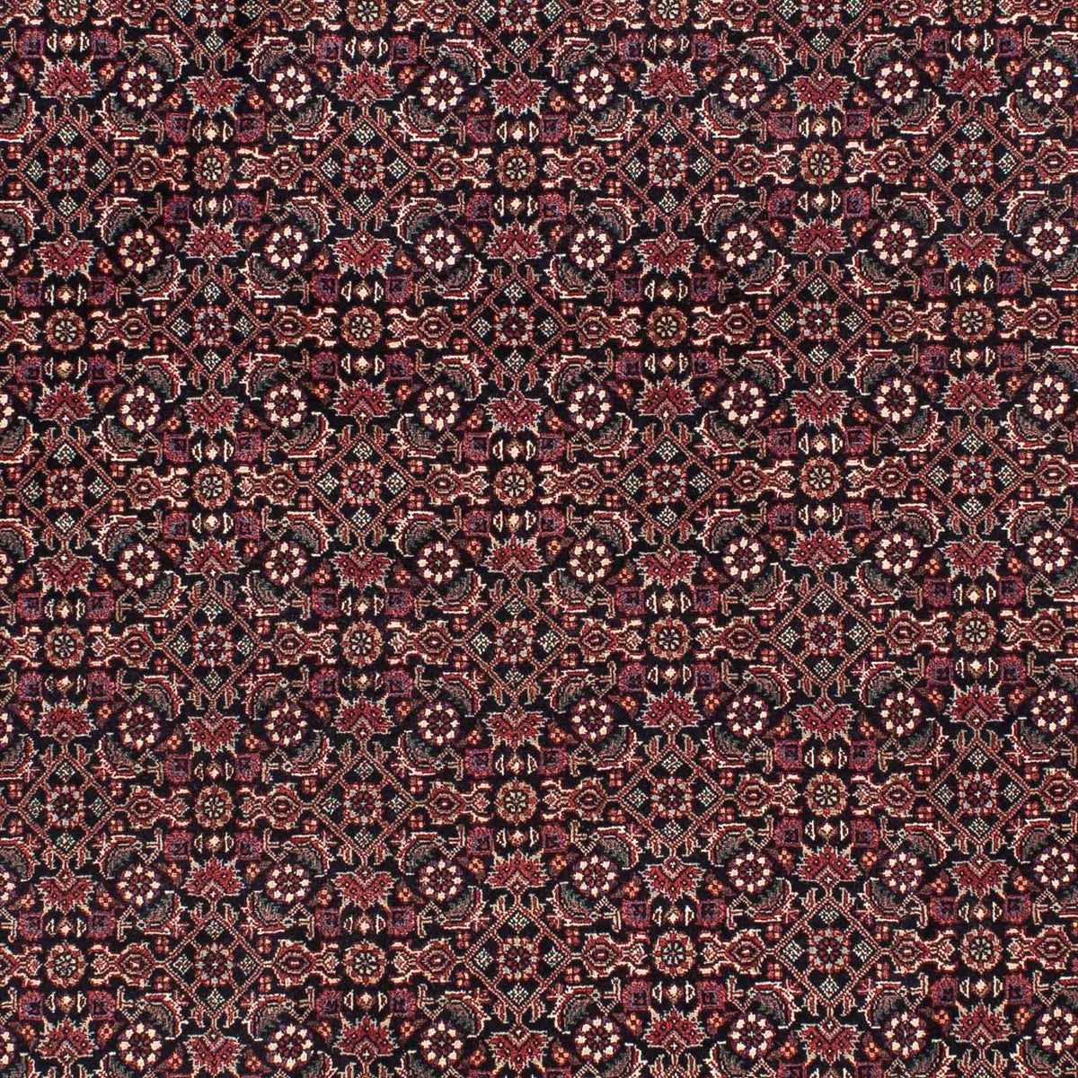 Persisk tæppe - Bijar - 182 x 108 cm - mørkeblå