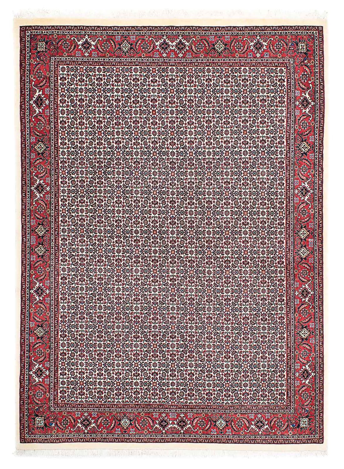 Persisk tæppe - Bijar - 208 x 147 cm - beige