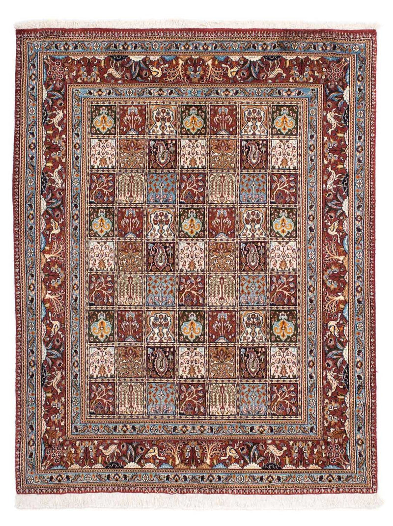 Persisk tæppe - Classic - 194 x 147 cm - mørkerød