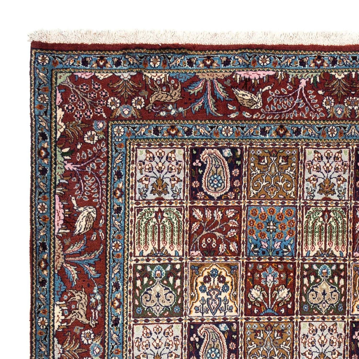 Persisk tæppe - Classic - 235 x 173 cm - mørkerød