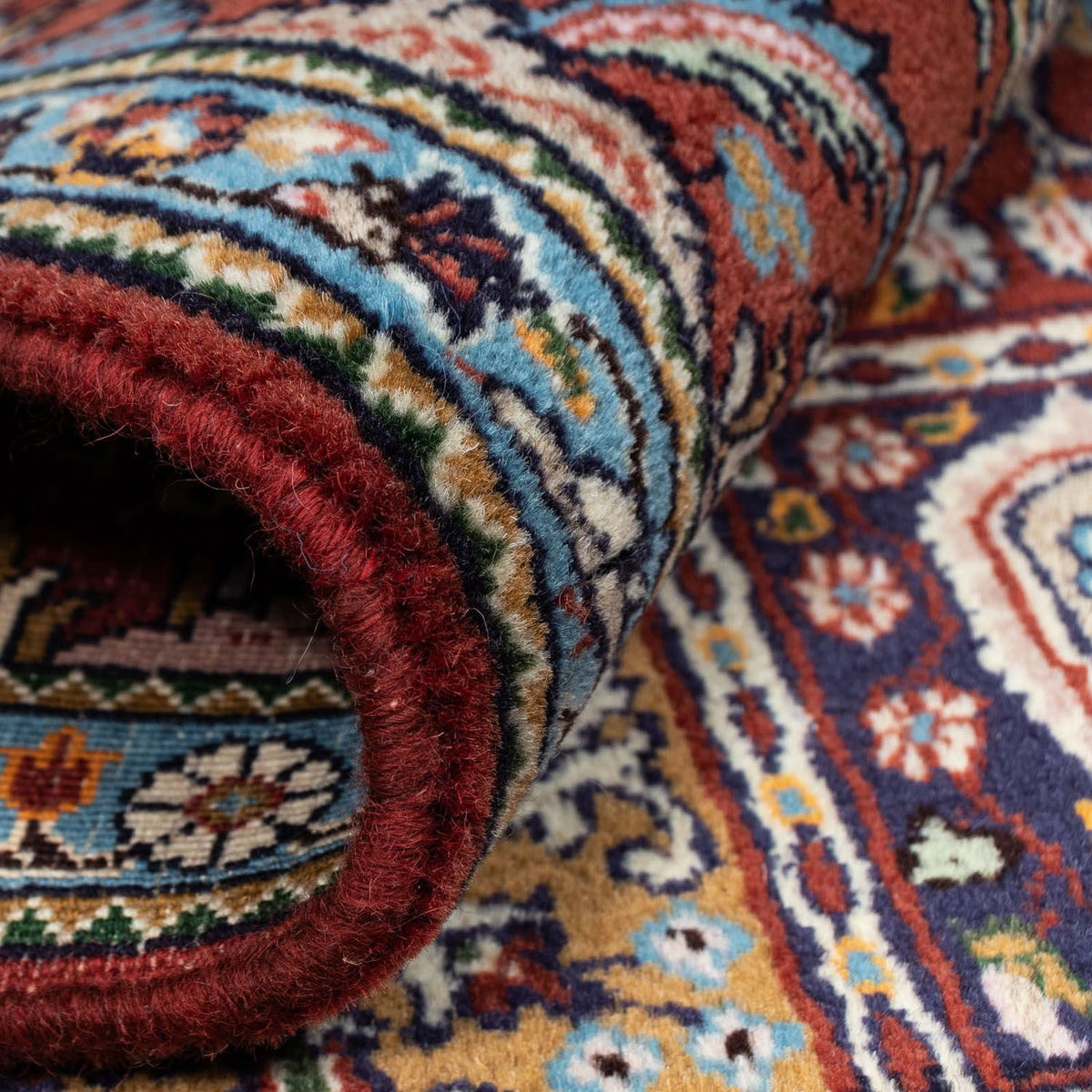 Persisk tæppe - Classic - 235 x 173 cm - mørkerød