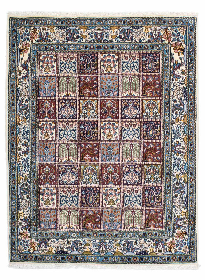 Persisk tæppe - Classic - 196 x 148 cm - lyseblå