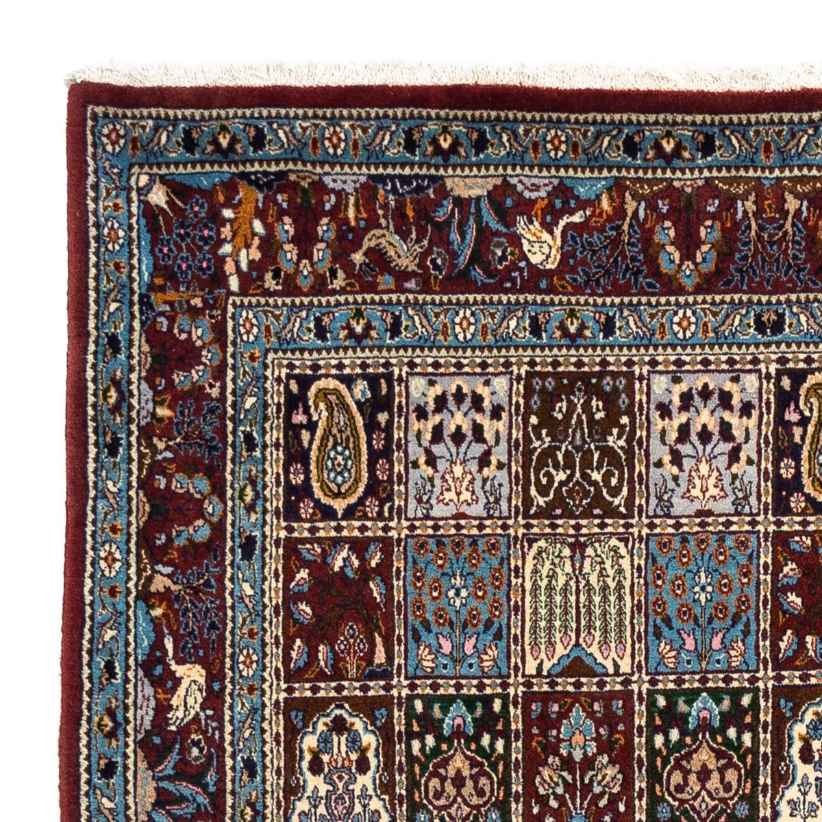 Persisk tæppe - Classic - 242 x 165 cm - mørkerød