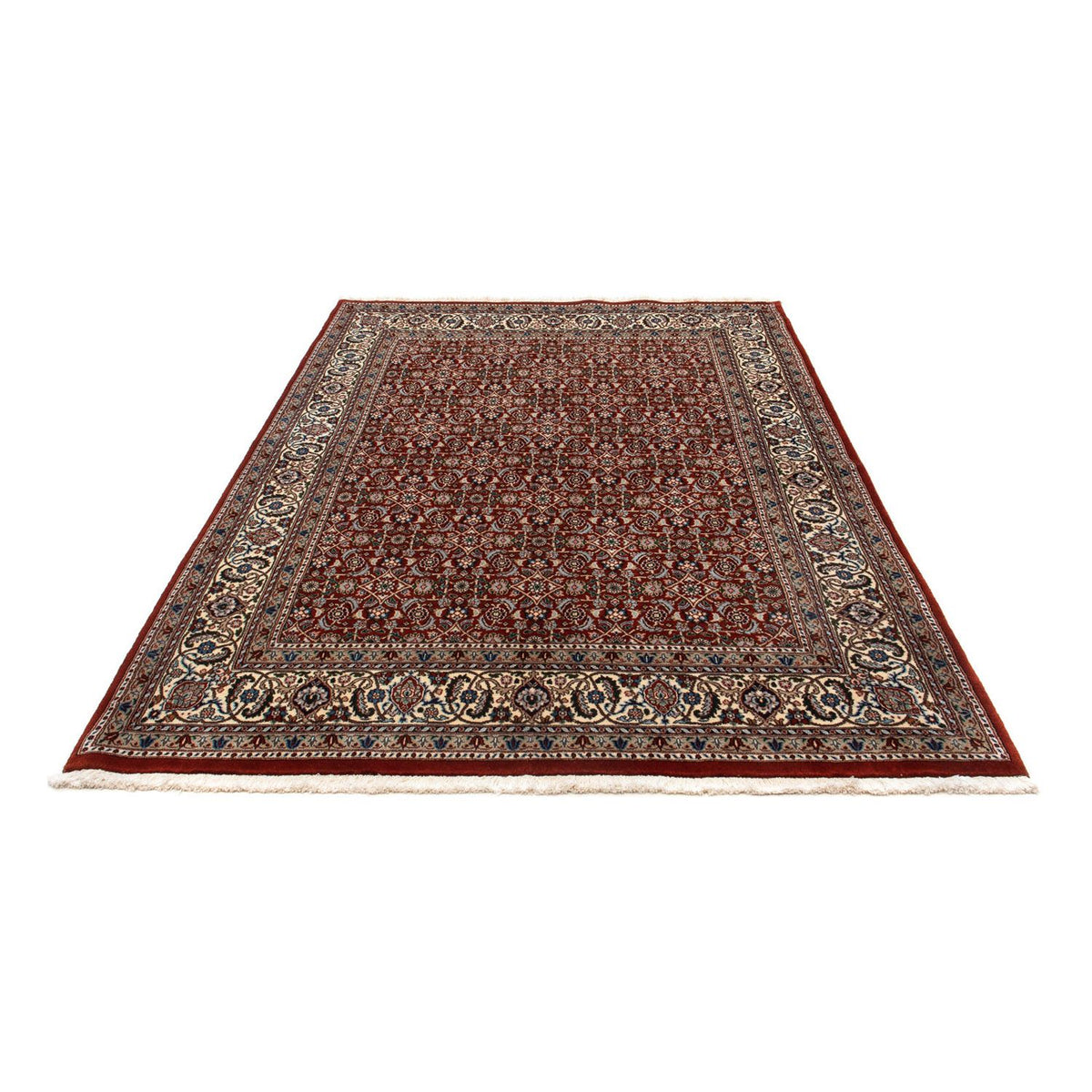 Persisk tæppe - Classic - 218 x 155 cm - mørkerød