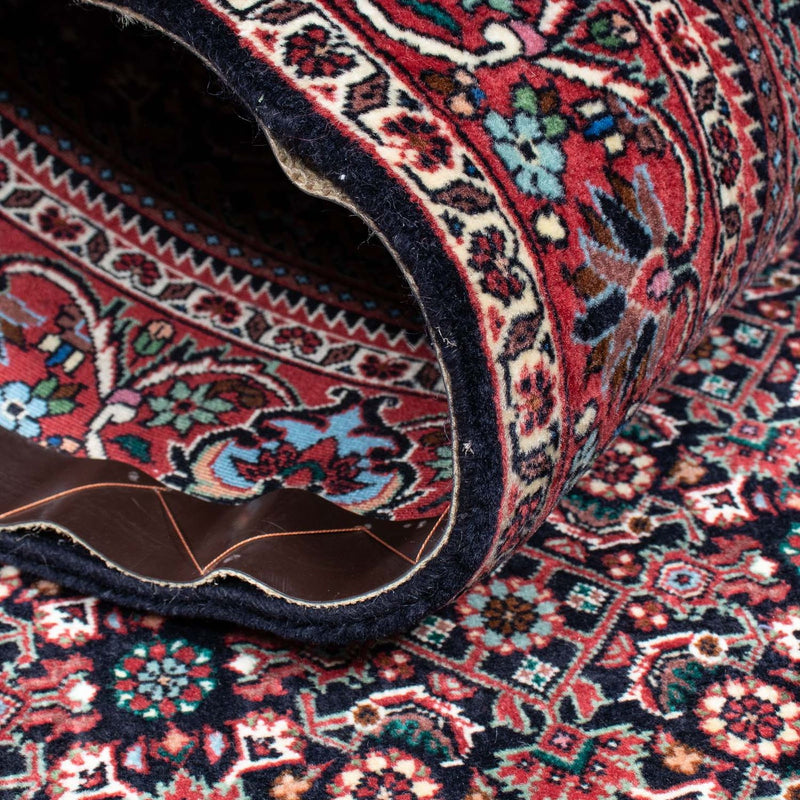 Løber Persisk tæppe - Bijar - 209 x 98 cm - mørkeblå