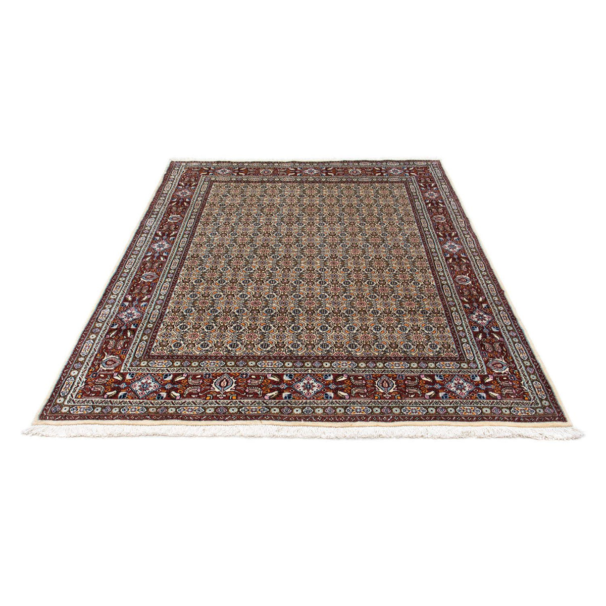Persisk tæppe - Classic - 196 x 148 cm - beige